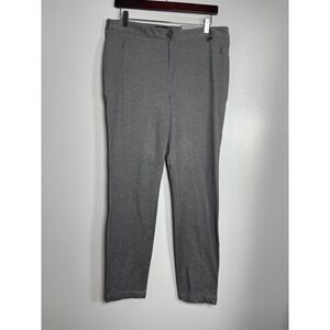 TALBOTS Skinny Ankle Pants Size 10 Grey NEW Stretch Trousers Workwear Career